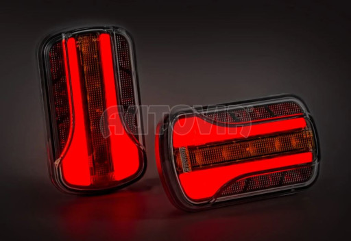 Svítilna Fristom FT-350 sdružená LED 12-36V, L/P-BL/BR/KO č.3