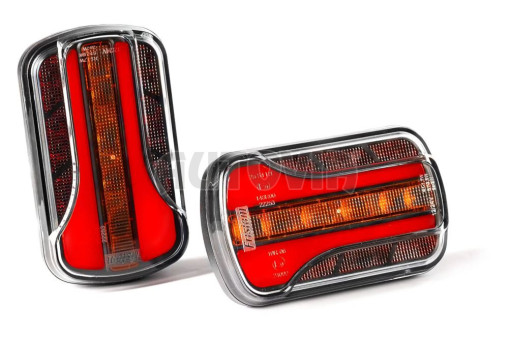 Svítilna Fristom FT-350 sdružená LED 12-36V, L/P-BL/BR/KO č.4