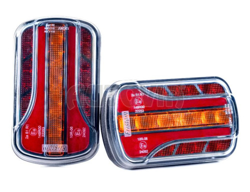 Svítilna Fristom FT-350 sdružená LED 12-36V, L/P-BL/BR/KO č.5