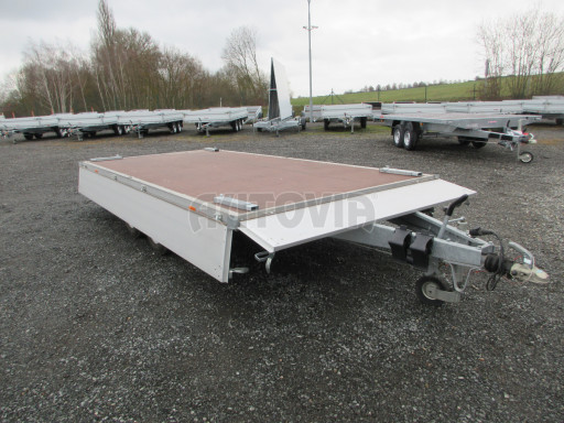 Bazarový dvounápravový přívěs ZV 41 2,7T B2 4,18x2,00/0,35 č.24