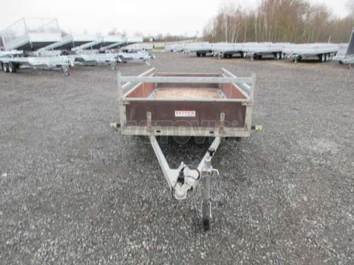 Bazarový nebrzděný přívěs VA 750kg 2,52x1,27/0,30 RE POČ zes. náprava č.2
