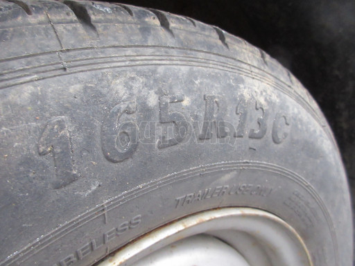 Bazarový nebrzděný přívěs VA 750kg 2,52x1,27/0,30 RE POČ zes. náprava č.19