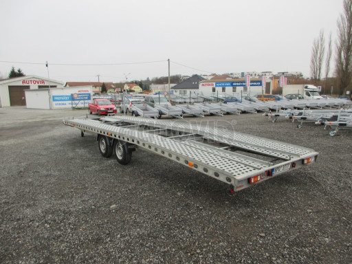 Bazarový autopřepravník 2 automobilů TPAV 3,5T 8,00x2,20 č.4