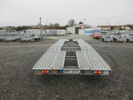 Bazarový autopřepravník 2 automobilů TPAV 3,5T 8,00x2,20 č.5