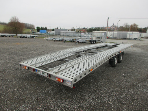 Bazarový autopřepravník 2 automobilů TPAV 3,5T 8,00x2,20 č.6