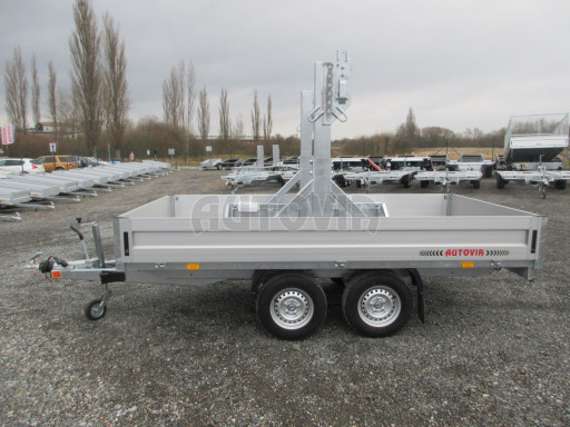 Profi svařovaný přívěs ZV 33 2,7T B2 3,33x1,70/0,35 držák cívky č.3