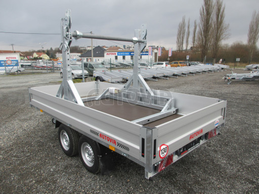 Profi svařovaný přívěs ZV 33 2,7T B2 3,33x1,70/0,35 držák cívky č.4