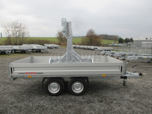 Profi svařovaný přívěs ZV 33 2,7T B2 3,33x1,70/0,35 držák cívky č.7