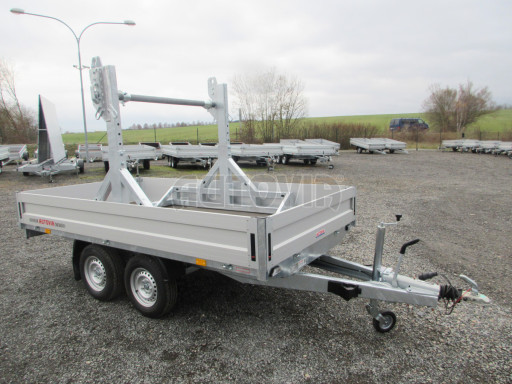 Profi svařovaný přívěs ZV 33 2,7T B2 3,33x1,70/0,35 držák cívky č.8