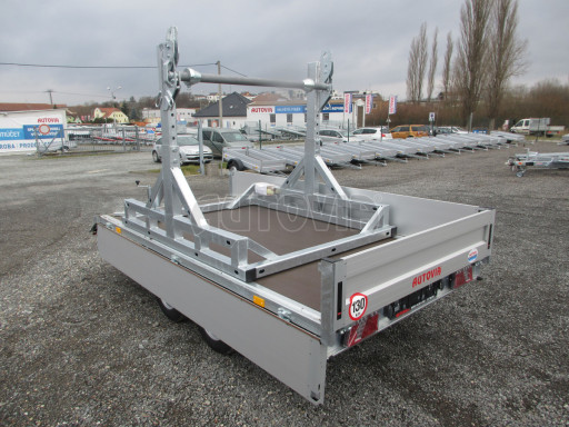 Profi svařovaný přívěs ZV 33 2,7T B2 3,33x1,70/0,35 držák cívky č.12