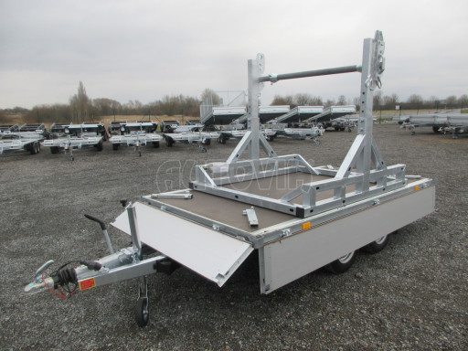 Profi svařovaný přívěs ZV 33 2,7T B2 3,33x1,70/0,35 držák cívky č.14