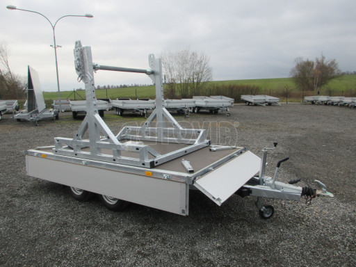 Profi svařovaný přívěs ZV 33 2,7T B2 3,33x1,70/0,35 držák cívky č.20