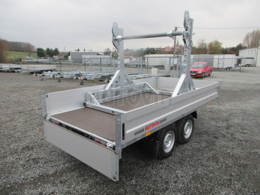 Profi svařovaný přívěs ZV 33 2,7T B2 3,33x1,70/0,35 držák cívky č.23