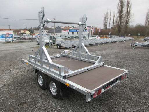 Profi svařovaný přívěs ZV 33 2,7T B2 3,33x1,70/0,35 držák cívky č.27