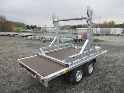 Profi svařovaný přívěs ZV 33 2,7T B2 3,33x1,70/0,35 držák cívky č.29