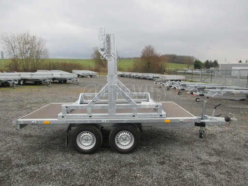 Profi svařovaný přívěs ZV 33 2,7T B2 3,33x1,70/0,35 držák cívky č.30