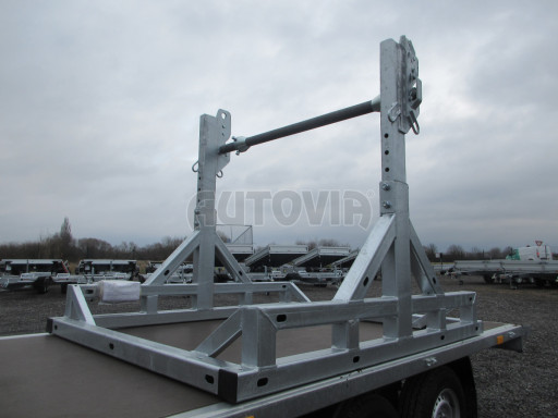 Profi svařovaný přívěs ZV 33 2,7T B2 3,33x1,70/0,35 držák cívky č.35