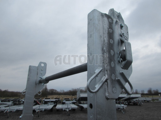 Profi svařovaný přívěs ZV 33 2,7T B2 3,33x1,70/0,35 držák cívky č.36