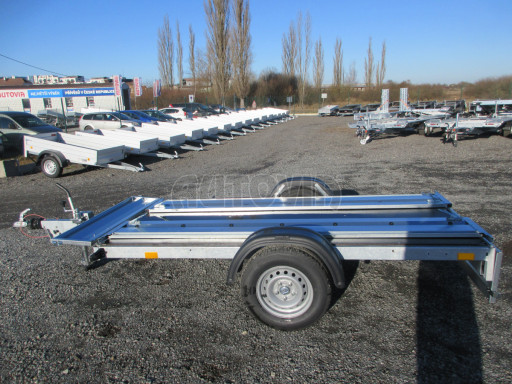 Přívěs za osobní auto brzděný KLB 1,3t 2,65x1,30/0,34 č.26