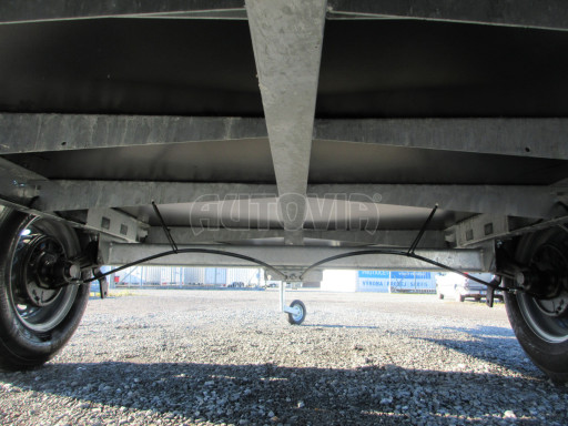 Přívěs za osobní auto brzděný KLB 1,3t 2,65x1,30/0,34 č.31