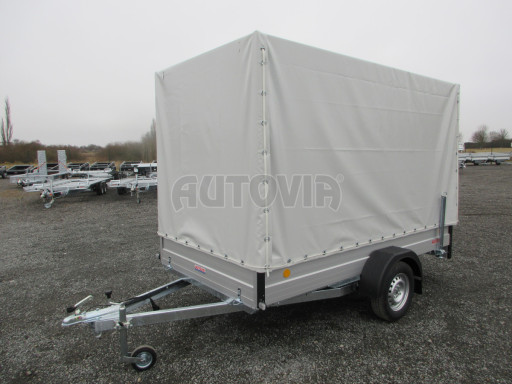 Valník s plachtou ZV 31 ALU N1 3,00x1,55/1,83