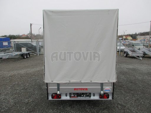 Valník s plachtou ZV 31 ALU N1 3,00x1,55/1,83