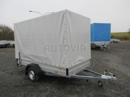 Valník s plachtou ZV 31 ALU N1 3,00x1,55/1,83