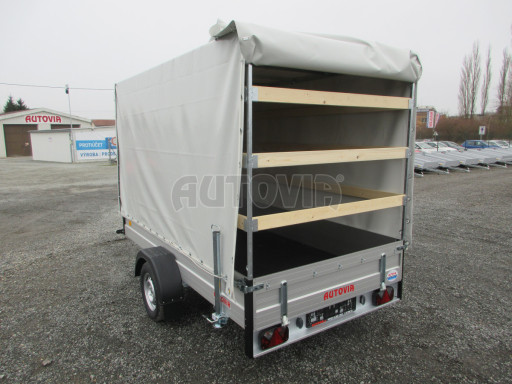 Valník s plachtou ZV 31 ALU N1 3,00x1,55/1,83