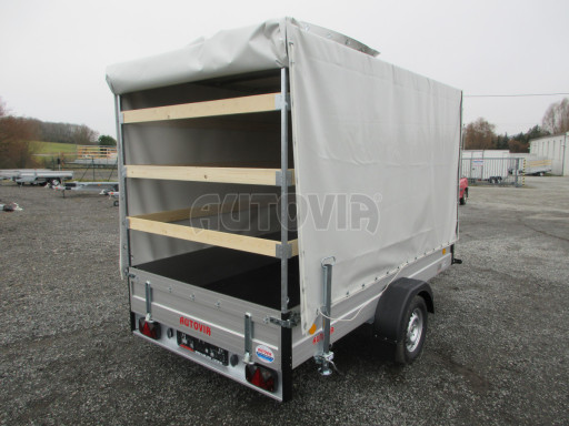 Valník s plachtou ZV 31 ALU N1 3,00x1,55/1,83