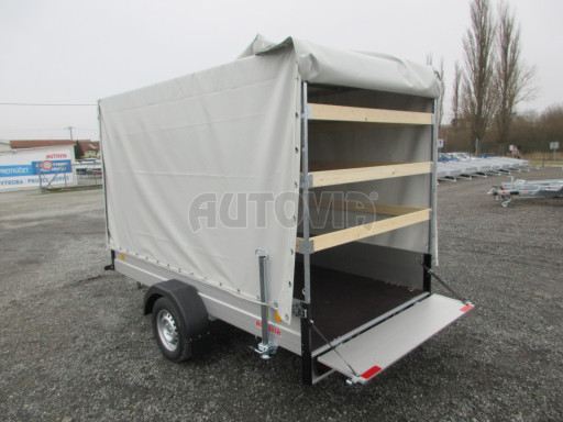 Valník s plachtou ZV 31 ALU N1 3,00x1,55/1,83