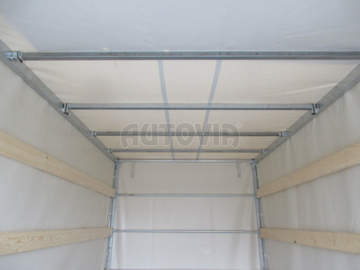 Valník s plachtou ZV 31 ALU N1 3,00x1,55/1,83