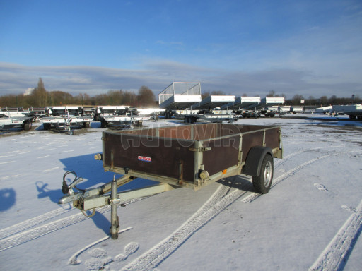 Bazarový nebrzděný přívěs PTO 750kg 3,00x1,30/0,40 POČ č.1