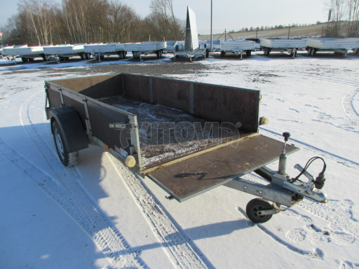 Bazarový nebrzděný přívěs PTO 750kg 3,00x1,30/0,40 POČ č.9