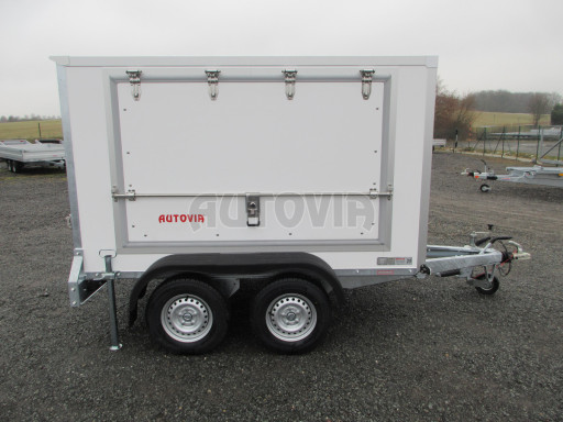 Dvounápravový skříňový přívěs ZV 27 2,7T B2 2,50x1,48/1,50 boční stříšky č.10