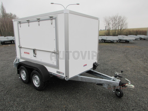 Dvounápravový skříňový přívěs ZV 27 2,7T B2 2,50x1,48/1,50 boční stříšky č.11