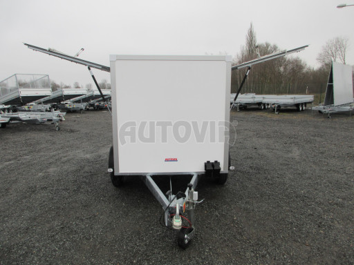 Dvounápravový skříňový přívěs ZV 27 2,7T B2 2,50x1,48/1,50 boční stříšky č.18