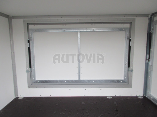 Dvounápravový skříňový přívěs ZV 27 2,7T B2 2,50x1,48/1,50 boční stříšky č.23