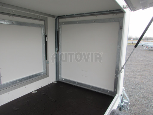 Dvounápravový skříňový přívěs ZV 27 2,7T B2 2,50x1,48/1,50 boční stříšky č.24