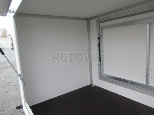 Dvounápravový skříňový přívěs ZV 27 2,7T B2 2,50x1,48/1,50 boční stříšky č.26