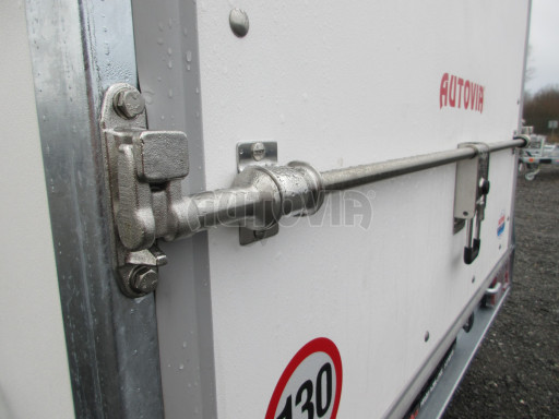 Dvounápravový skříňový přívěs ZV 27 2,7T B2 2,50x1,48/1,50 boční stříšky č.29