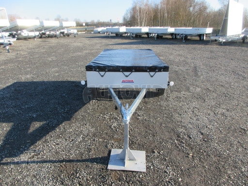 Nejlevnější přívěsný vozík za osobní auto HD 20 750kg 2,07x1,10/0,30 s překrývací plachtou č.2