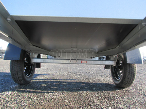 Nejlevnější přívěsný vozík za osobní auto HD 20 750kg 2,07x1,10/0,30 s překrývací plachtou č.11