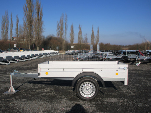 Nejlevnější přívěsný vozík za osobní auto HD 20 750kg 2,07x1,10/0,30 s překrývací plachtou č.14