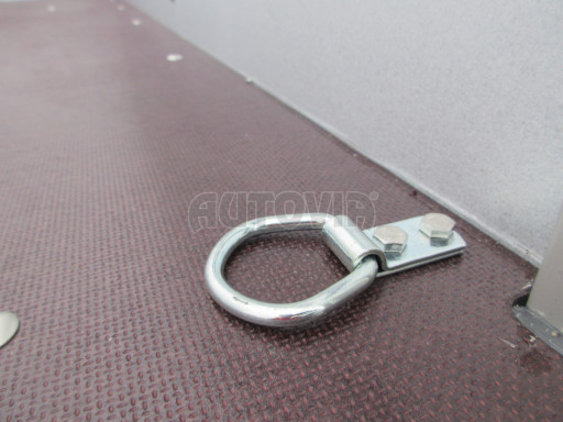 Jednoosý nebrzděný nákladní přívěs HD 7 750kg 2,06x1,25/0,95 děrovaná nástavba č.16