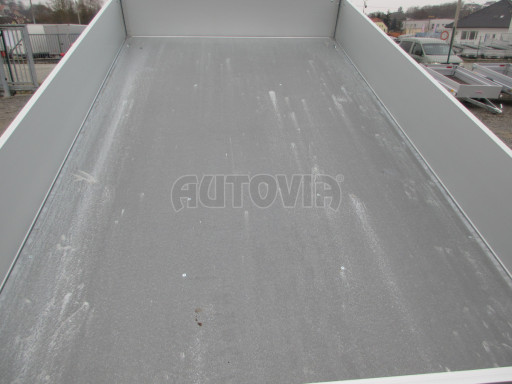 Bazarový třístranný sklápěč VER 3SKS 2,7T 2,65x1,55/0,30 ruč č.5