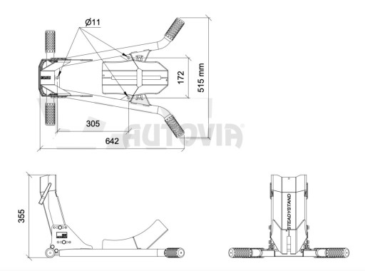 Stojan na motocykl Acebikes SteadyStand č.5