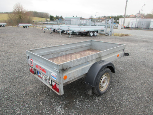 Bazarový nebrzděný přívěs HD 20 750kg 2,07x1,10/0,30 č.6