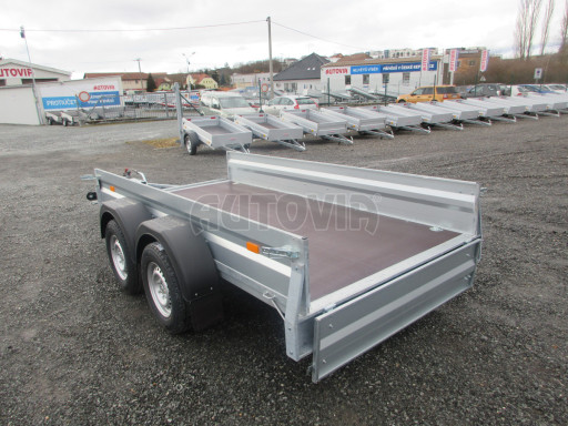 Dvounápravový brzděný přívěs TN 2,0t 2,96x1,46/0,35 č.12