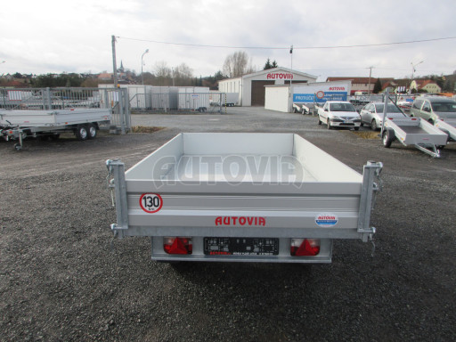 Sklápěcí přívěs s el. hydraulikou VER SK 2,7T 2,65x1,76/0,30 el. č.6