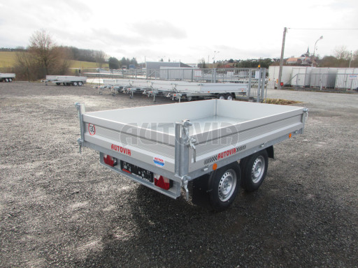 Sklápěcí přívěs s el. hydraulikou VER SK 2,7T 2,65x1,76/0,30 el. č.7